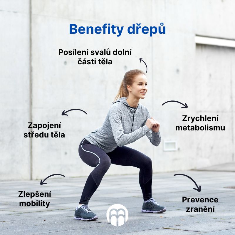 Benefity dřepů